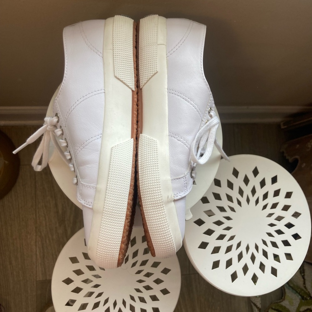 Superga Low-Top Leather Sneakers 39 - Picture 3 of 11